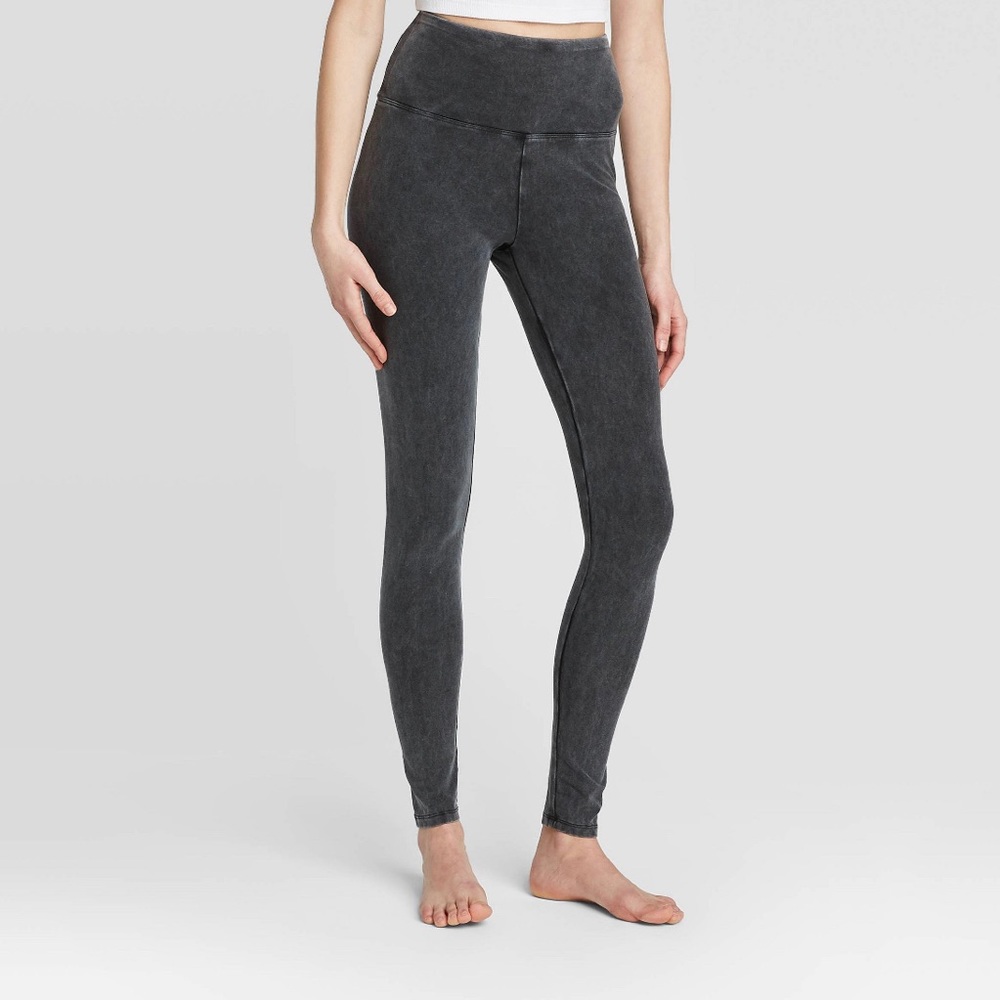 Lounge Leggings - Colsie Washed Black
